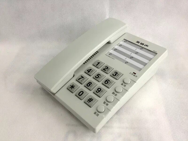 电话爱信电话机宾馆酒店客房专用简易办公挂墙电话机有绳