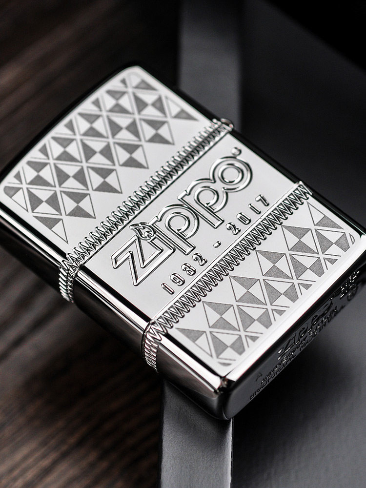 zippo打火机85周年纪念版全球发行限量17000只盔甲收藏zippo