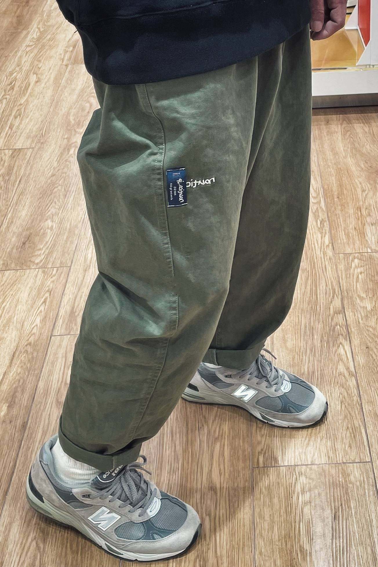 nauticaeasychinopants22ss长谷川监制水洗新款锥形休闲裤