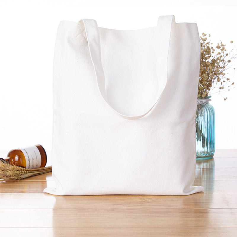 可定制加厚白色帆布束口袋旅行衣物整理袋抽绳布袋内衣收纳袋