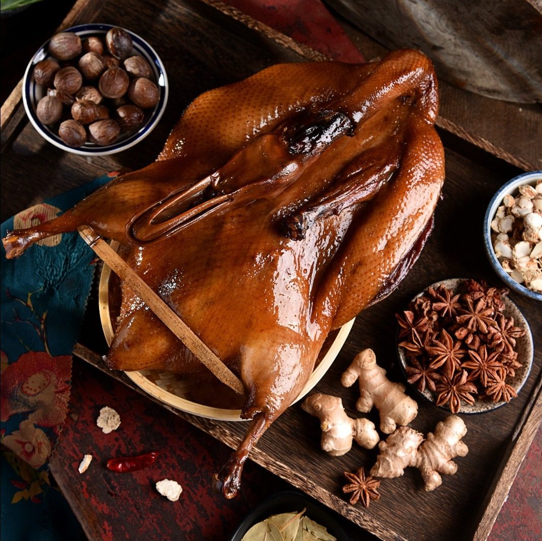 四川特产广汉熊家婆五香板鸭即食卤味鸭肉自制鸭肉零食