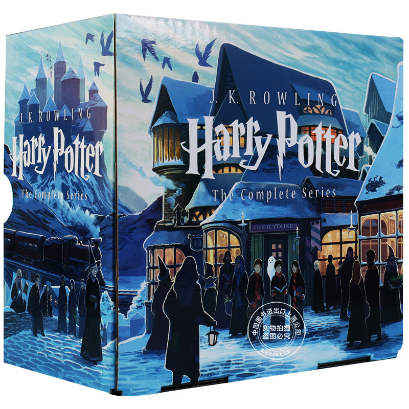 现货 哈利波特 15周年纪念特别版 1-7 套装 英文版 美版 harry potter