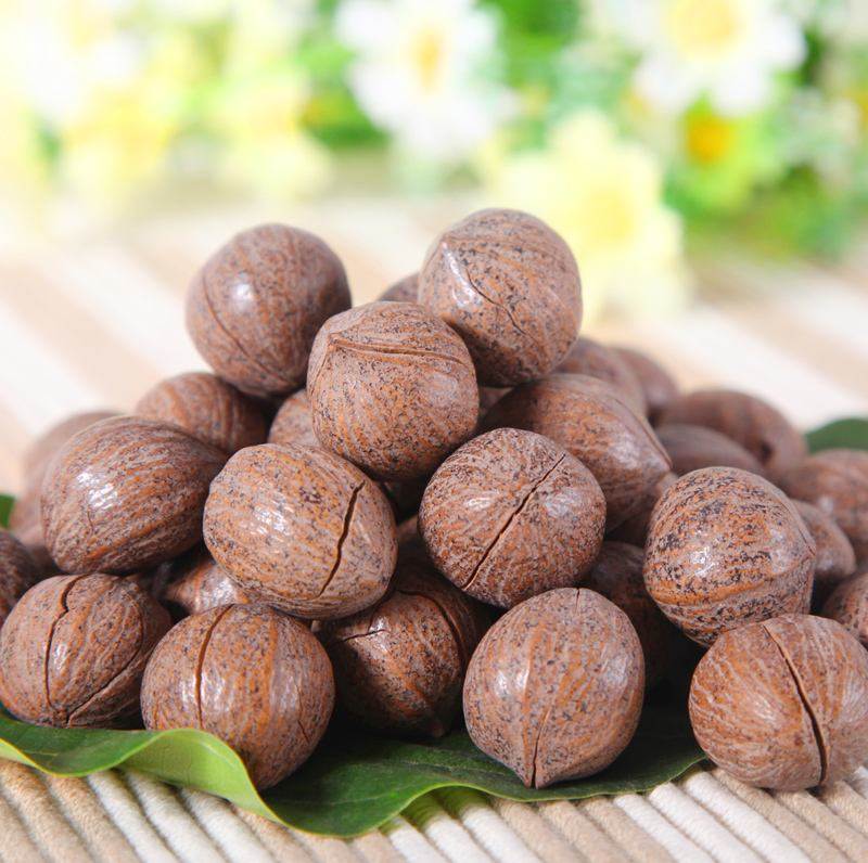 临安山核桃非手剥原籽新货小胡桃连罐500g坚果仁野生炭烧小核桃