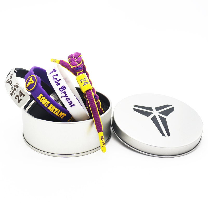 nba湖人曼巴科比24号全系列硅胶夜光手环手链手链