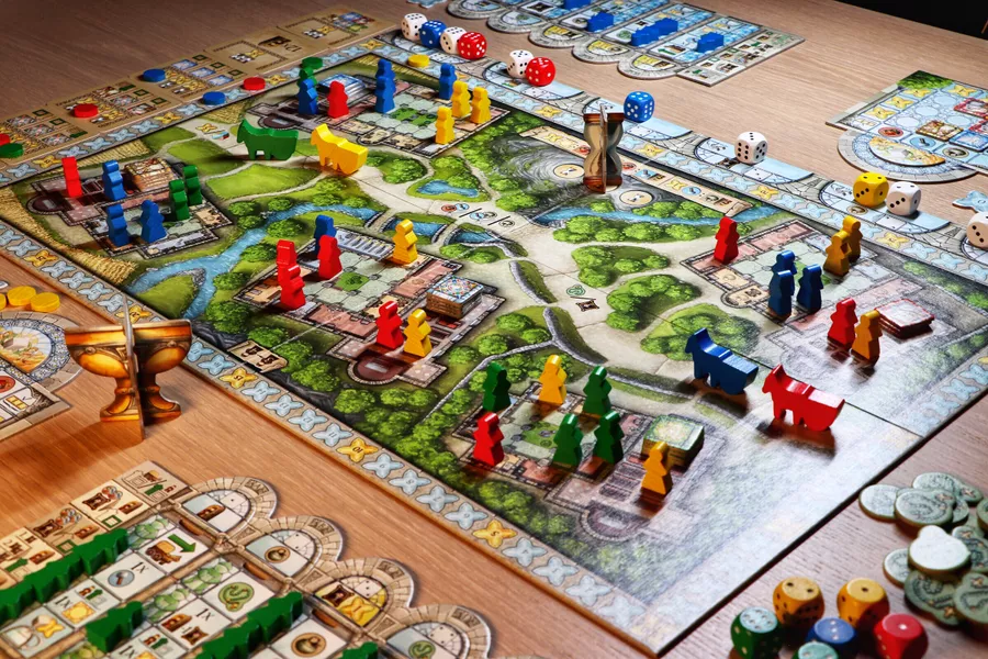 神秘岛桌游正版中文德式策略分工游戏修道院monasterium其它棋牌