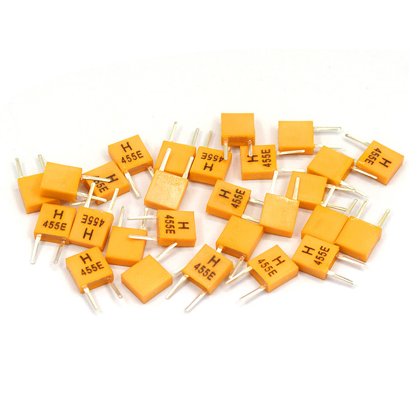 直插2脚ztb455khz电视机遥控器晶体crb455e20个陶瓷晶振