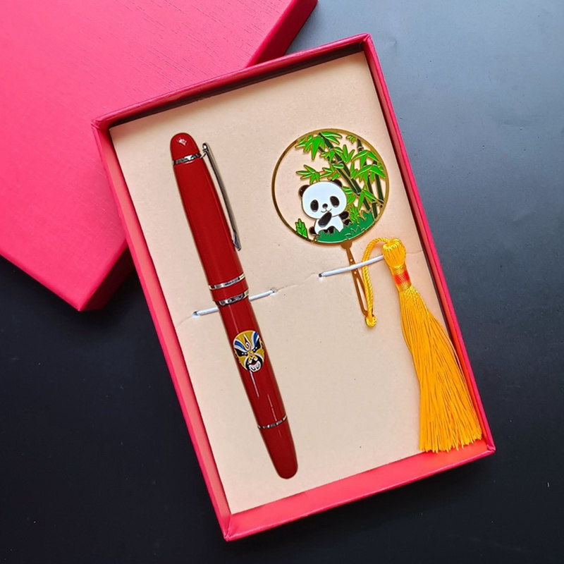 中国特色礼品老外中国国风纪念品熊猫外国人创意出国留学脸谱