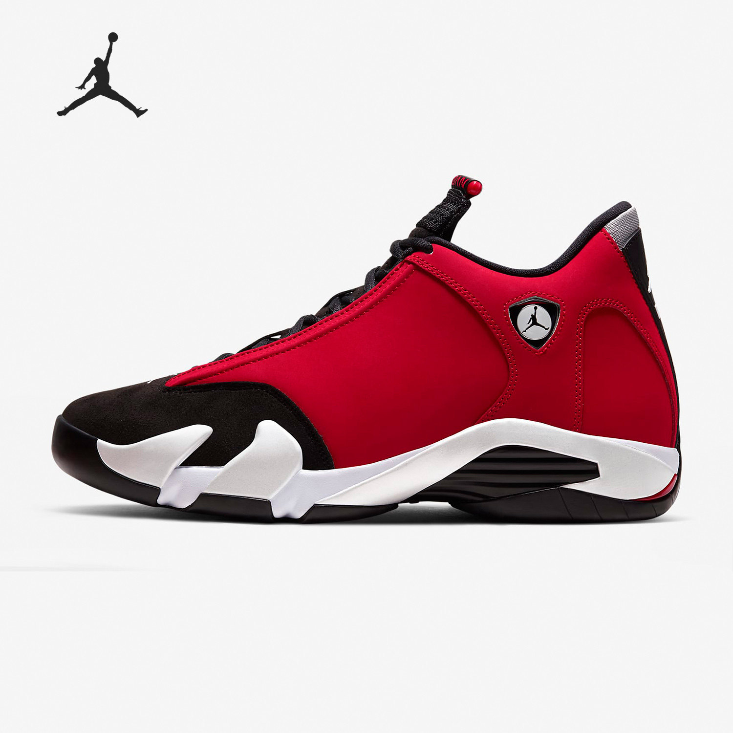 nike/耐克正品男子 air jordan aj14 高帮运动黑红篮球鞋 487471_十块