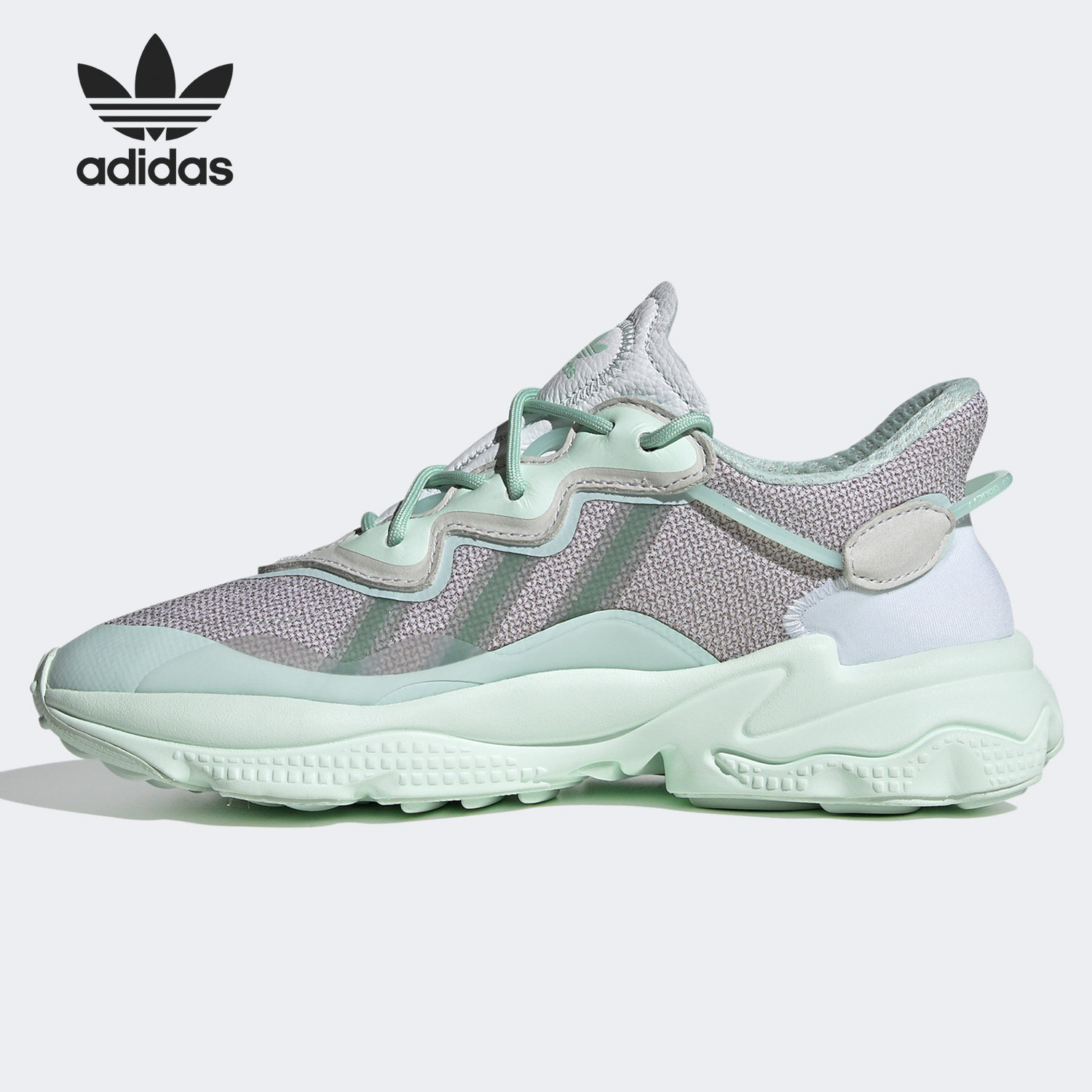 adidas阿迪达斯正品三叶草ozweego系列女子运动运动休闲休闲鞋运动