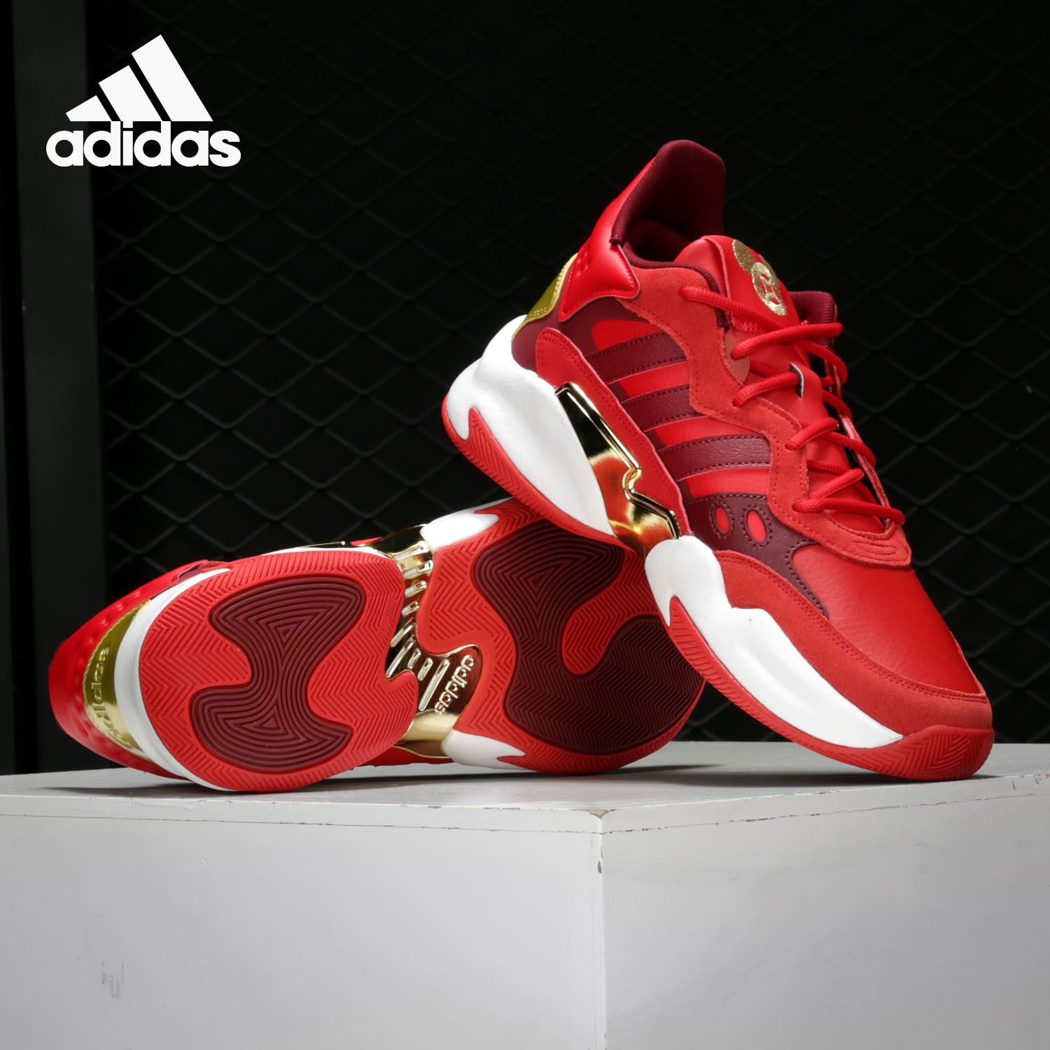 adidas阿迪达斯正品男子2020新年鼠年运动鞋cny休闲鞋运动休闲鞋