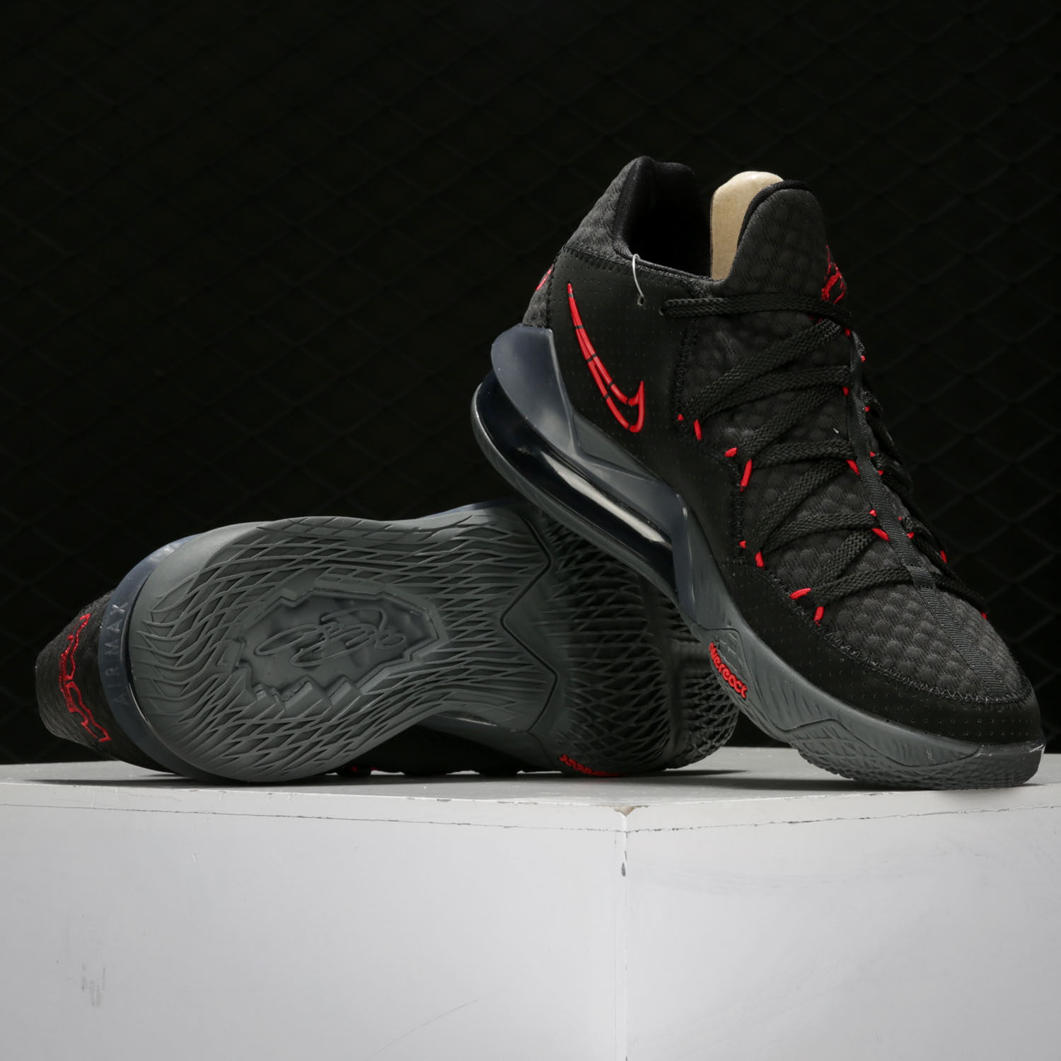 nike耐克正品2020新款james17低帮黑红男女运动篮球鞋