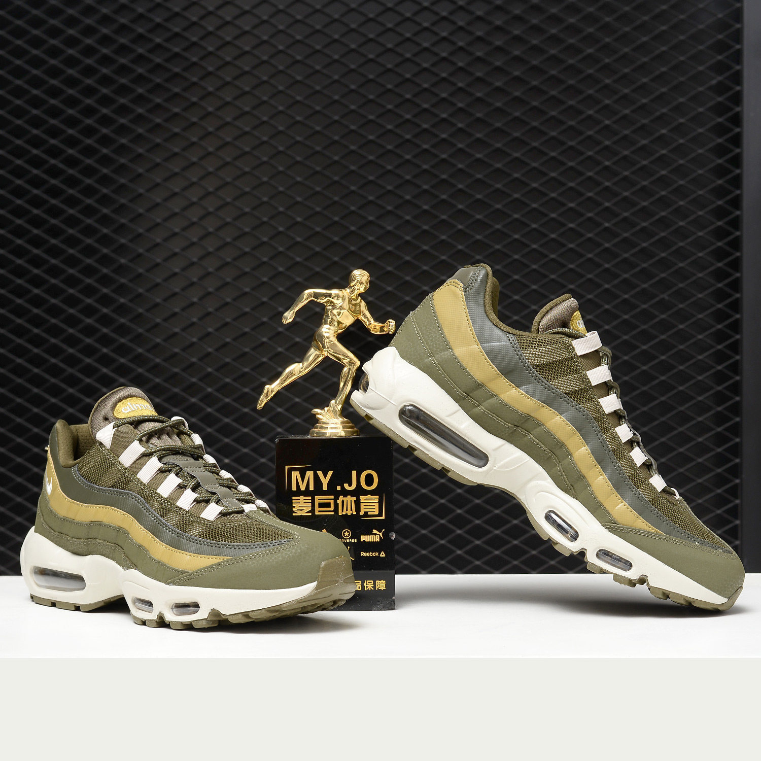 nike耐克正品airmax95气垫鞋男子低帮运动复古运动休闲鞋