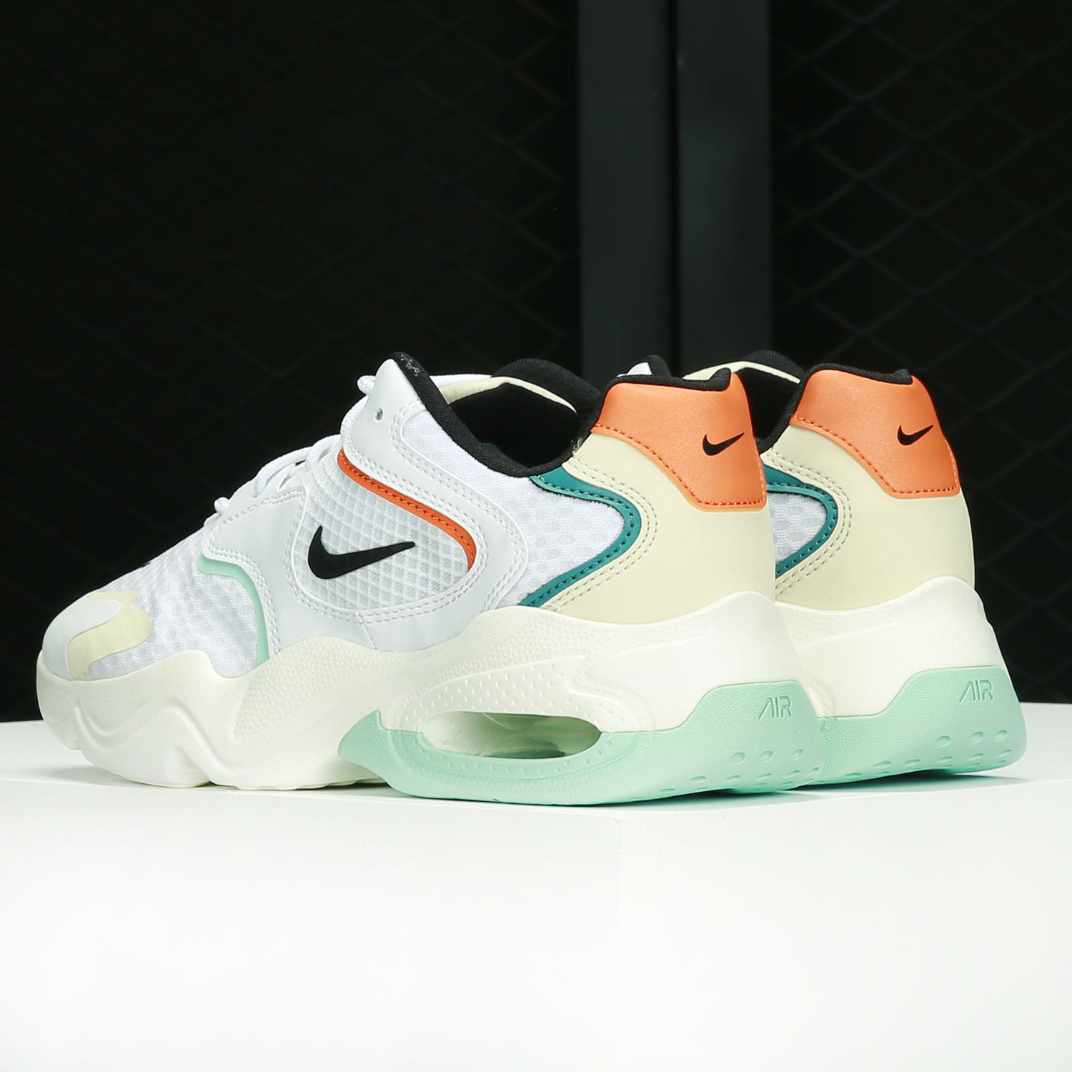 nike耐克正品新款男子airmax2x运动鞋气垫运动休闲鞋