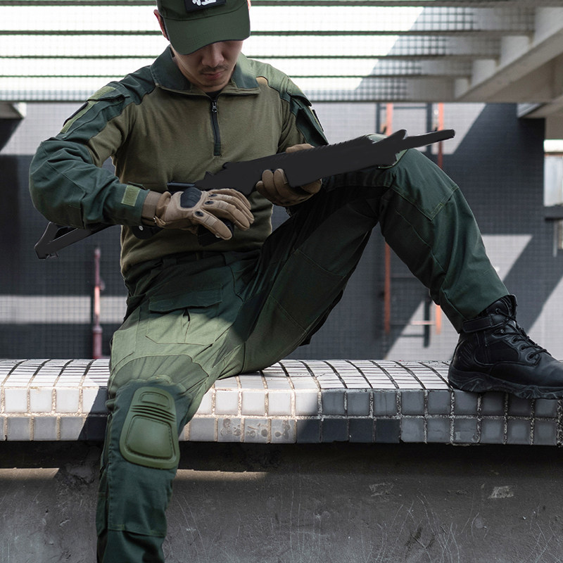 gen3游骑兵绿色青蛙套装男军战术作训真人cs作训外套