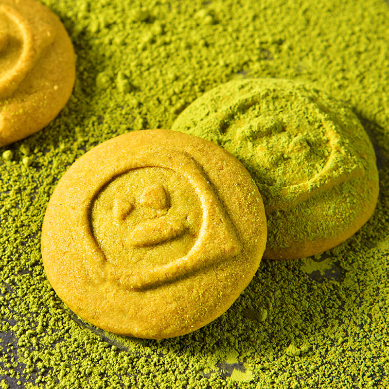 天福茗茶绿茶酥220g香甜酥脆传统休闲零食饼干茶点美味茶食品