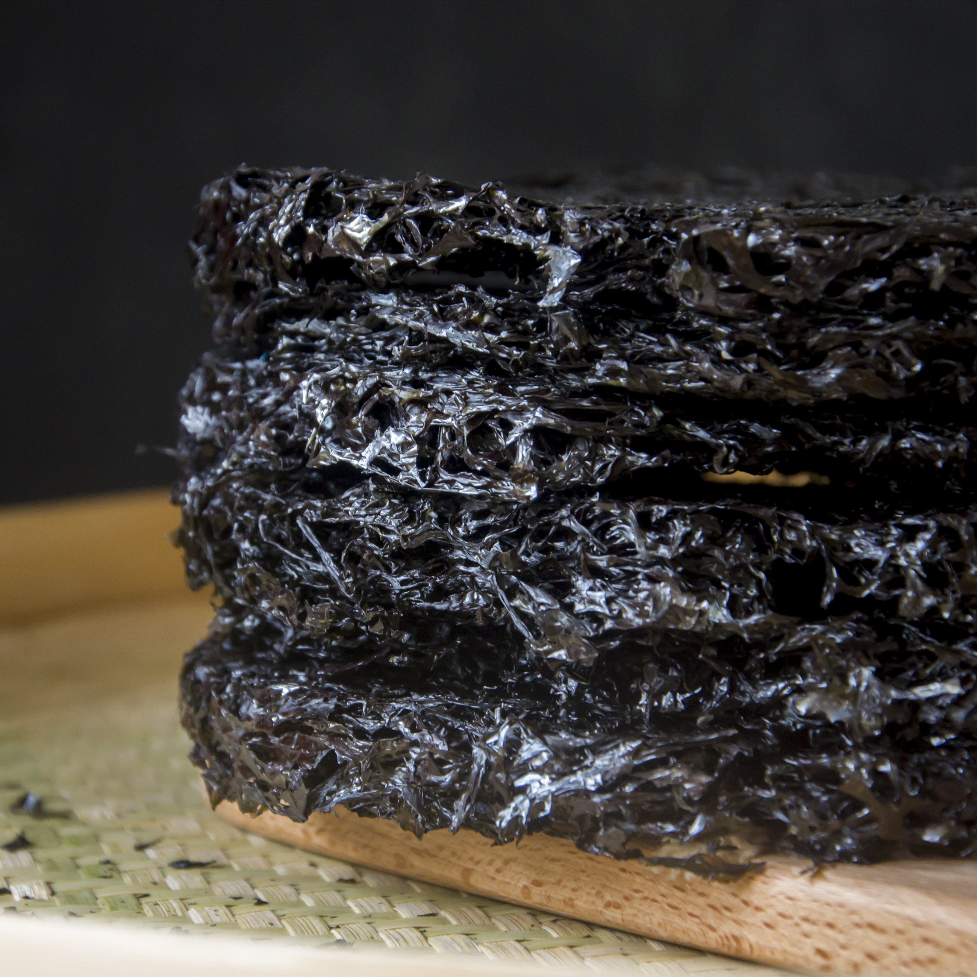 六鳌紫菜北北漳浦头水免洗无沙烘干即食110g紫菜