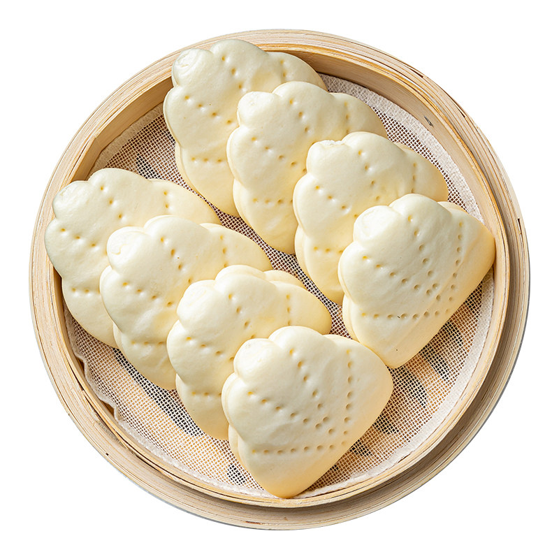 荷叶夹馍馒头230g10个装早餐速冻酒店餐厅半成品包点