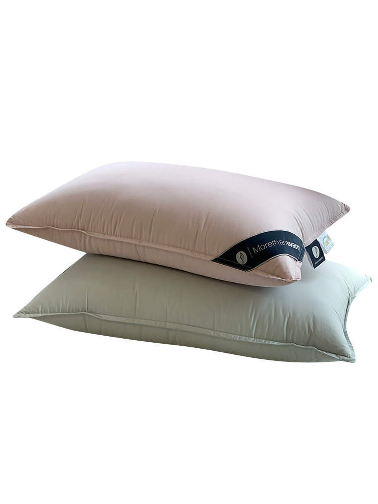 高端鹅绒一对超软回弹成人枕头白鹅绒护颈枕芯枕头