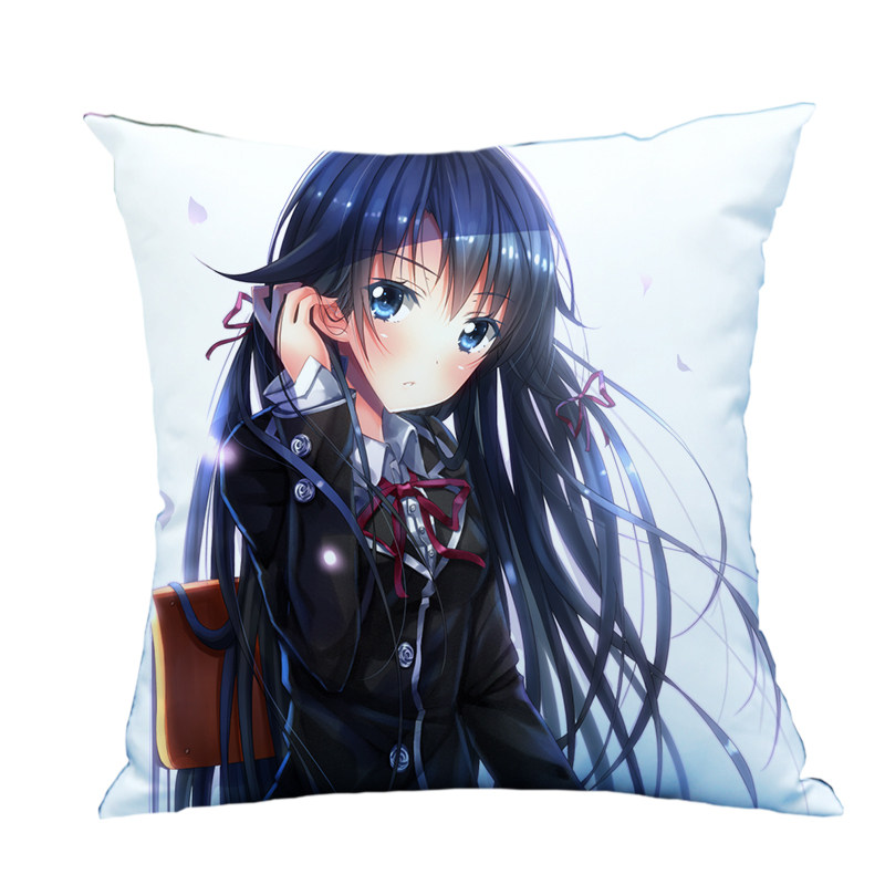 雪之下雪乃抱枕头春物周边二次元长条动漫方形动漫毛绒