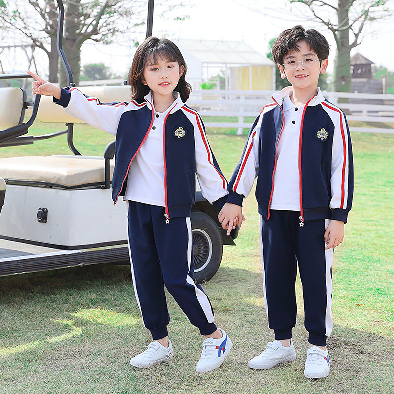 小学生校服春秋运动套装幼儿园园秋装一年级班服幼师校服