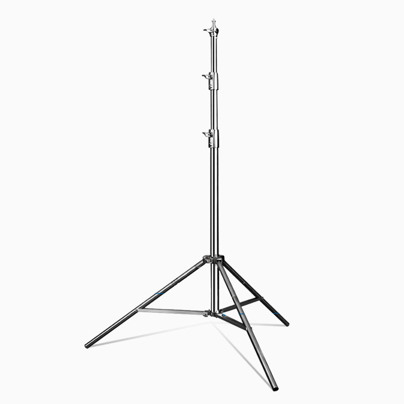 摄影不锈钢28米银色影视灯架承重6kg螺丝接口灯附件