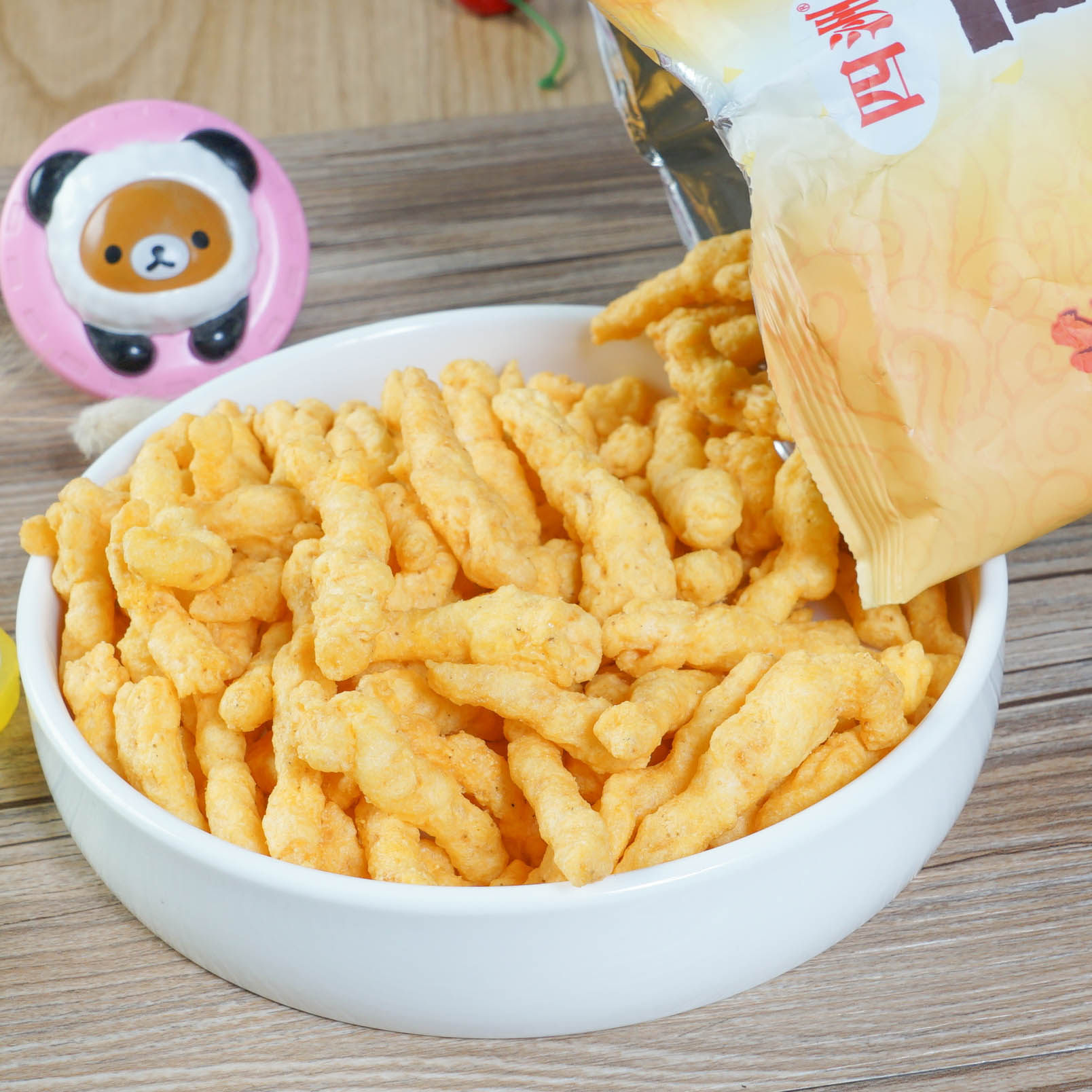 香港四洲 粟一烧粟米棒玉米条烧烤/龙虾日式休闲膨化零食80g多味