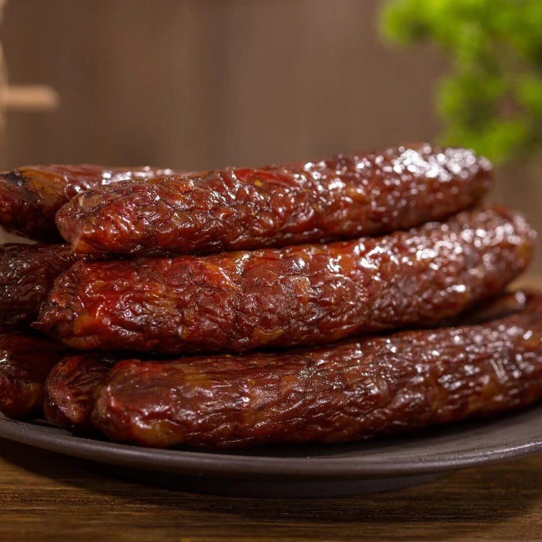 腊肉烟熏黔辰香老猪肉农家特产香肠五花正宗腌肉
