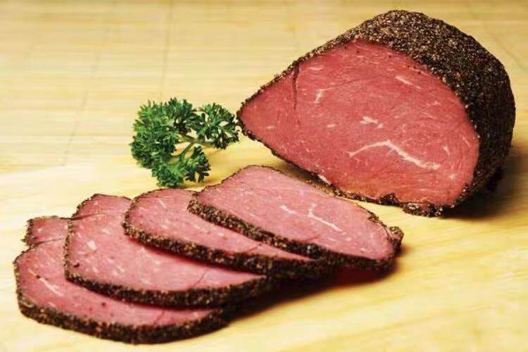 牛肉中粮帕斯雀牛切片1kg包黑椒匹萨沙拉三明治牛肉类