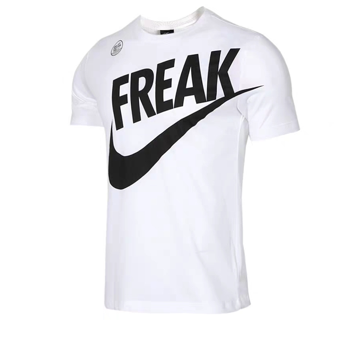 耐克nikefreak字母一代男子篮球运动短袖bv8266-010-100运动t恤