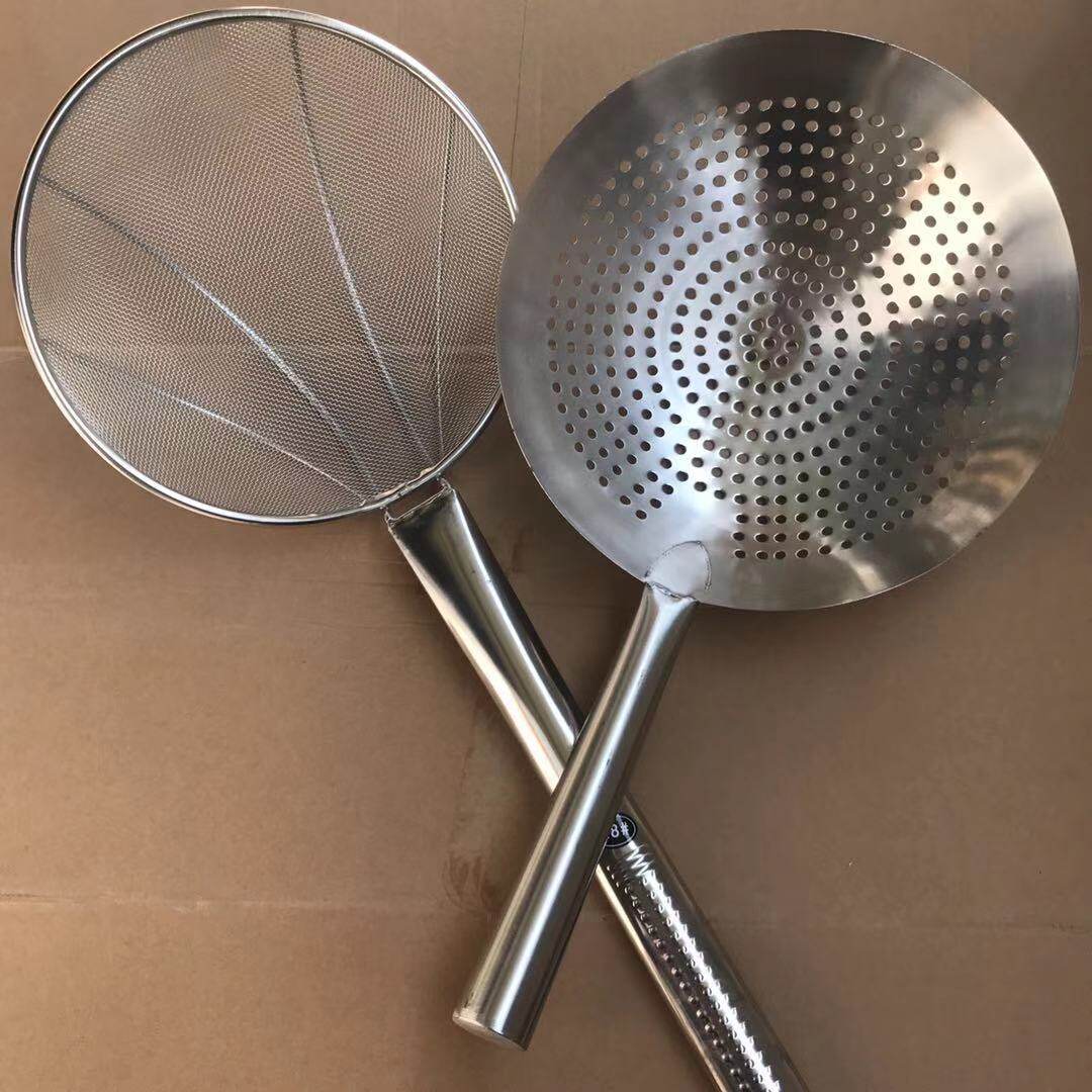 漏勺炸篱大过过滤油炸捞面勺网漏厨房商用加密漏勺