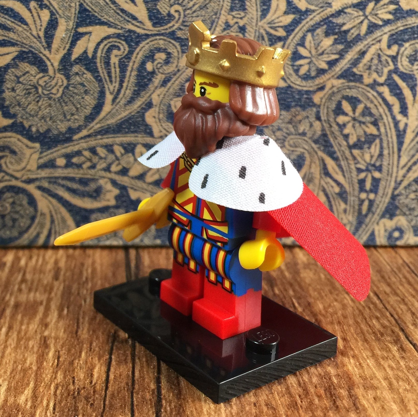 乐高lego人仔正版抽抽系列71008国王全新礼物建构