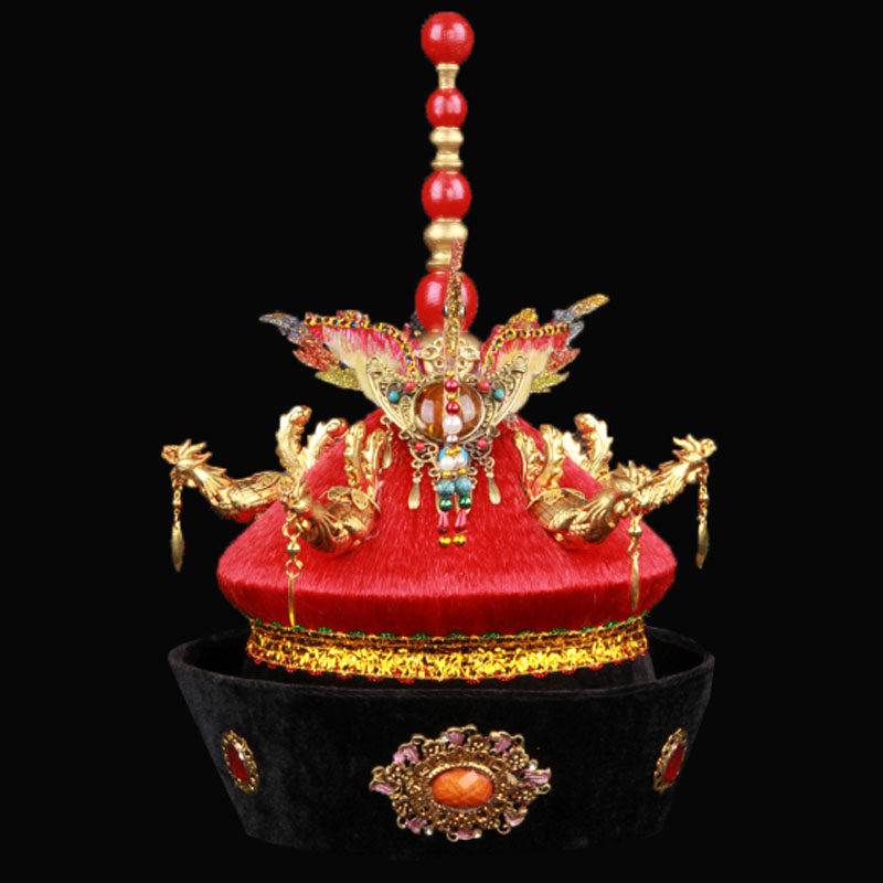 道具帽子皇帝影视剧男女清朝皇后古代帽子