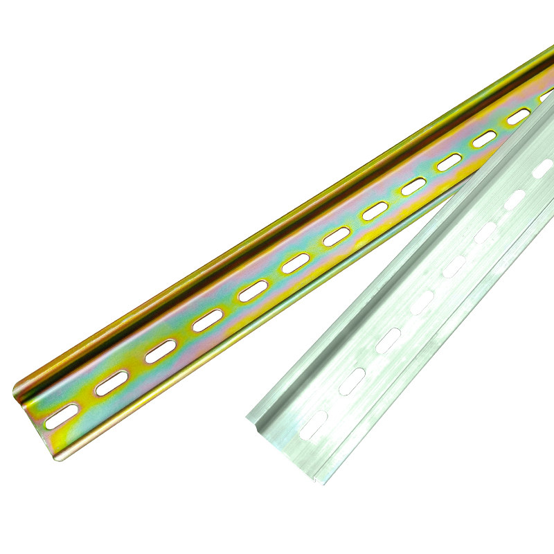 c45铁导轨端子铝导轨dz47le空气开关卡条35751米1012厚国标