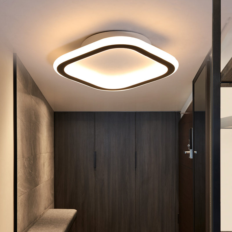 雷士照明玄关灯北欧式过道灯现代入户进门灯led走廊阳台吸顶灯x