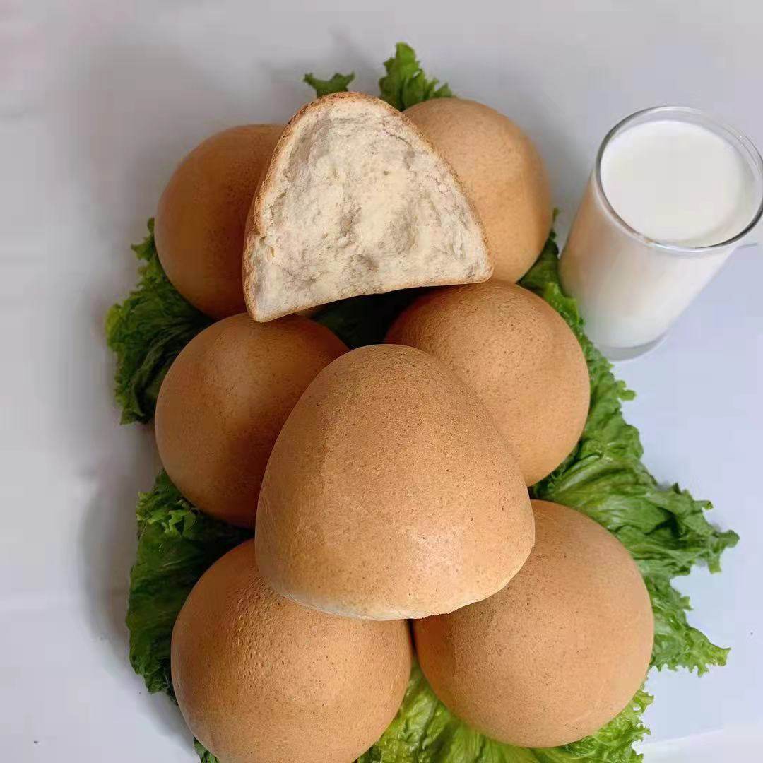 馒头现烤手工俄式奶香方便速食早餐俄罗斯烤馍包点