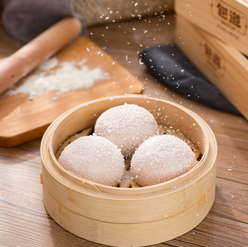 蒸道点点心速食方便冷冻早餐茶点广式包子包道包点