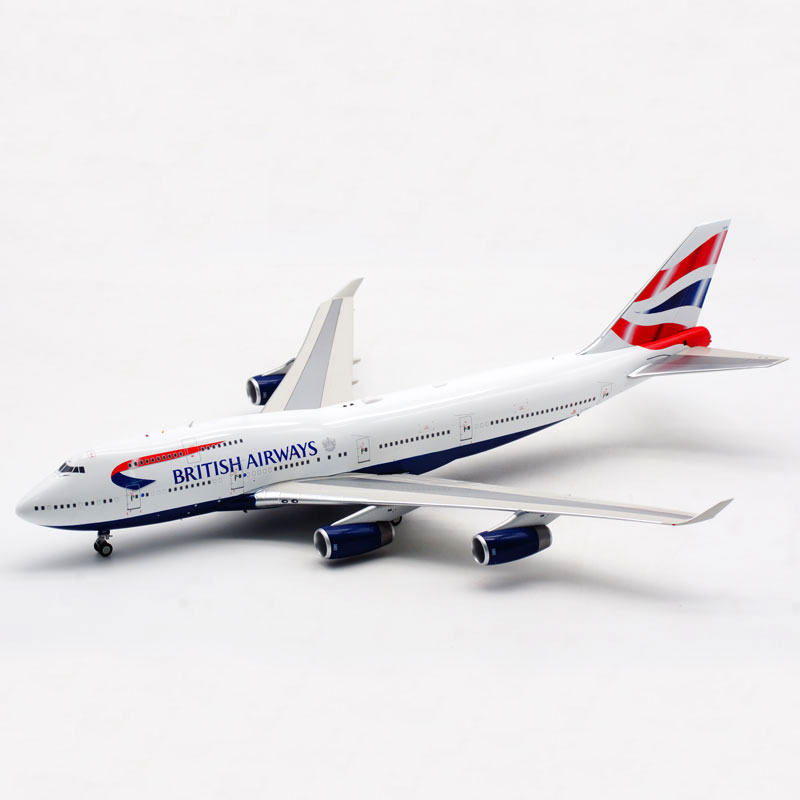 ard飞机模型合金材质英国航空波音b747400gcivf飞机模型