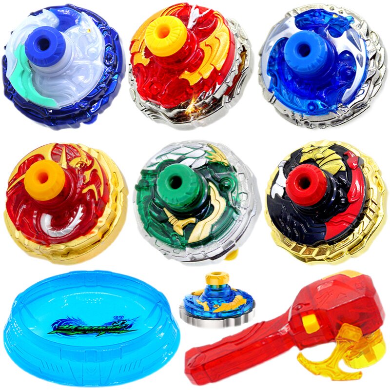 正版拉线玩具陀螺王陀螺战陀三星魔幻红龙战斗陀螺