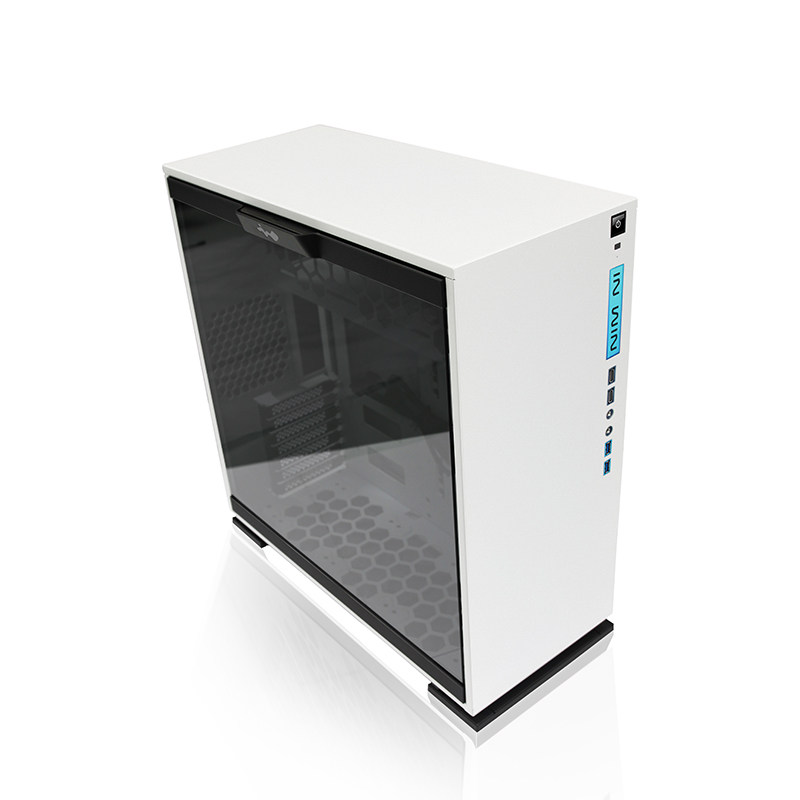 迎广in win 303中塔式台式机水冷电脑台式机钢化发光透游戏机箱