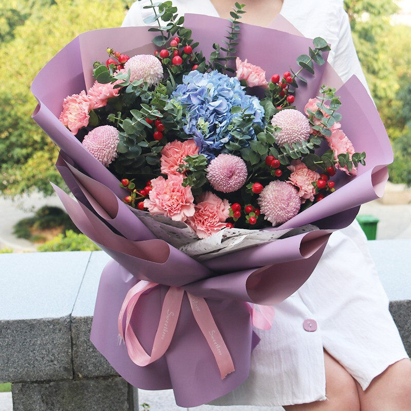 合肥鲜花速递同城康乃馨花束礼盒妈妈老师长辈阜阳鲜花速递(同城)