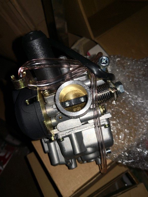 ua125t海王星hs125t-2-7-8灵迪超人金红蓝红蓝银巨星悦化油器摩托车