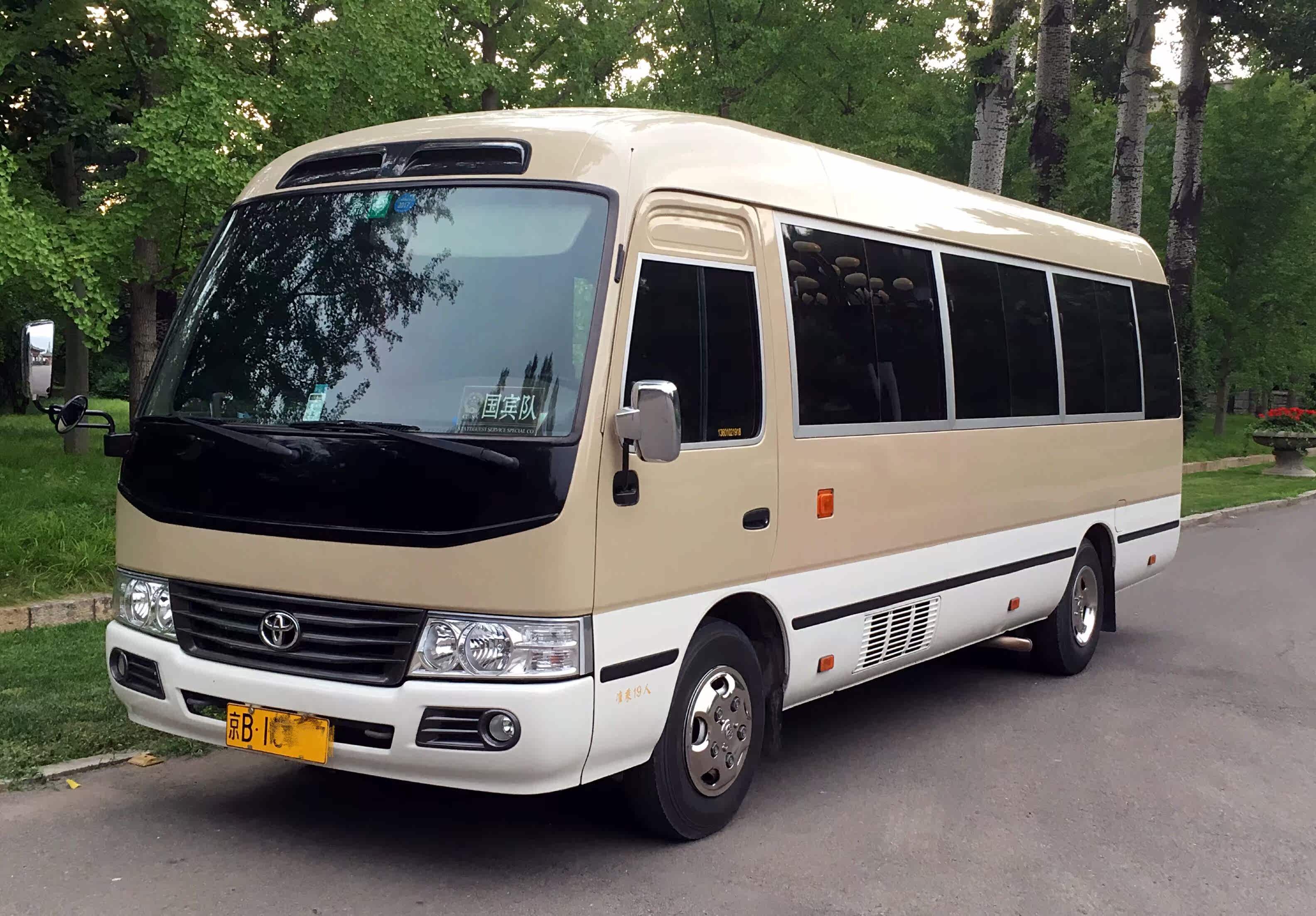 北京租车考斯特宇通大巴商务车天津机场邮轮班车包车a1代驾服务