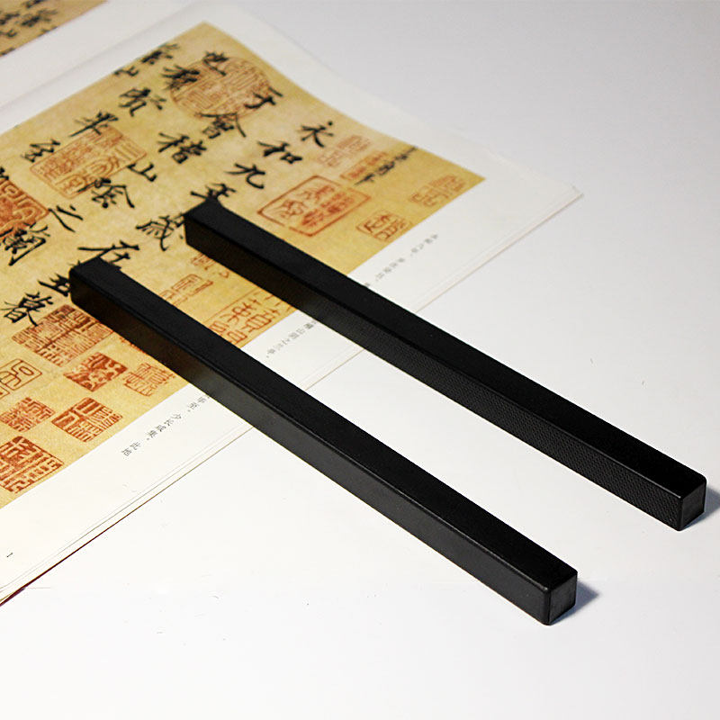 文房四宝出口日本abs文镇镇尺镇纸压尺压条书法压纸文创