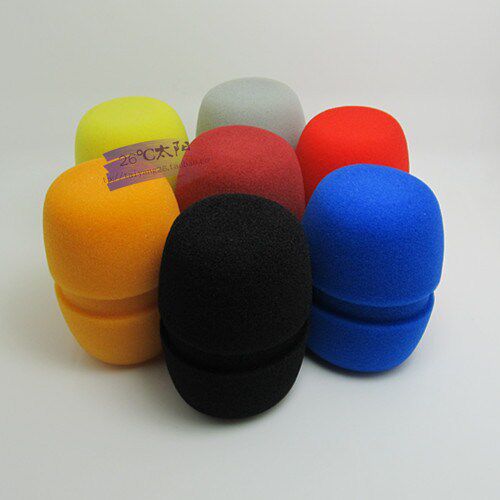 海绵广播专业话筒麦克风套防喷罩咪罩套防风森海咪罩