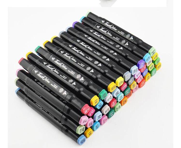 touch three三代油性酒精马克笔3代60/70/80色 设计常用套装