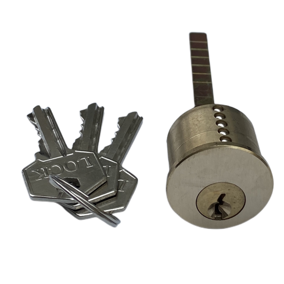 门锁厂家直销单元楼宇对讲锁头电控实心全铜头偏心机械门锁