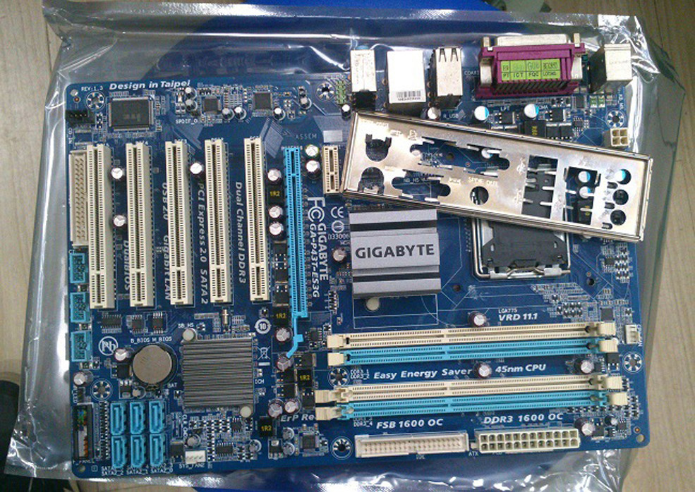 技嘉p43-es3gddr2p43t-es3gddr3p43主板独显atx超频主板