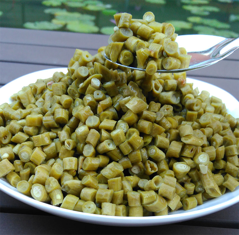 1斤包邮 又嫩又脆泡菜自制酸豆角 贵州特产 土特产 酸缸豆 农家菜