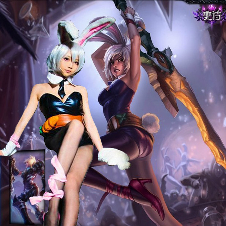 lol放逐之刃锐雯女郎皮肤cosplay万圣节动漫服装民族服装