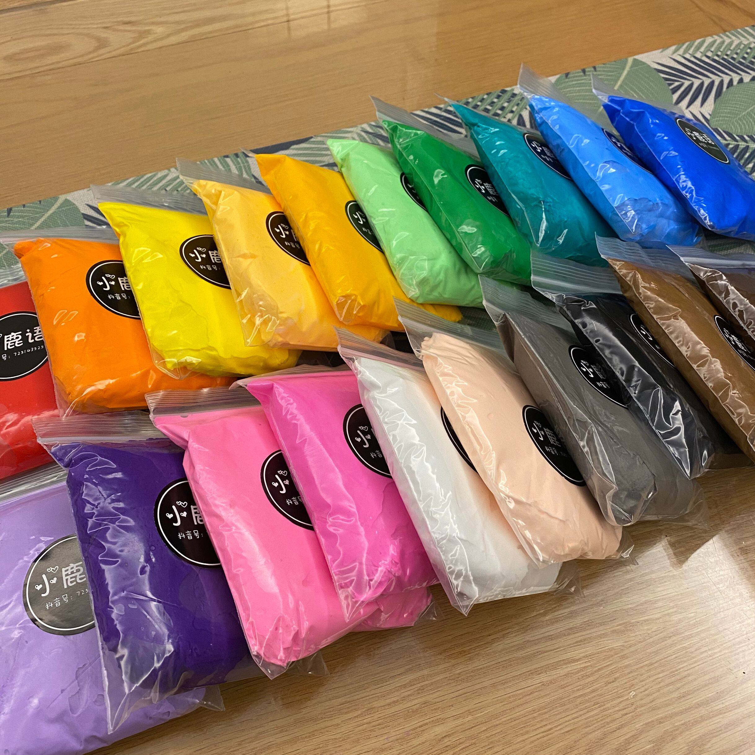 粘土红豆超轻盲盒手办大包包装太空手工泥彩粘土